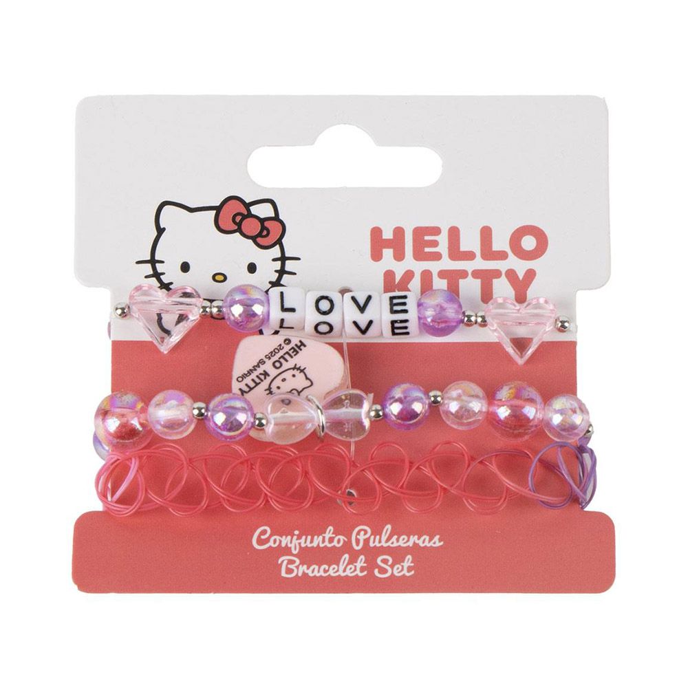 Σετ με Παιδικά Κοσμήματα 3τμχ HELLO KITTY Love