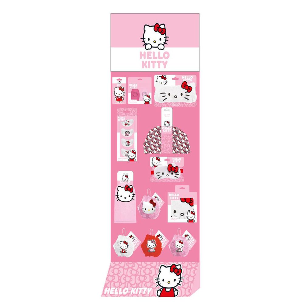Display 42Χ25X160 with Beauty, Bath & Personal Hygiene Sets HELLO KITTY