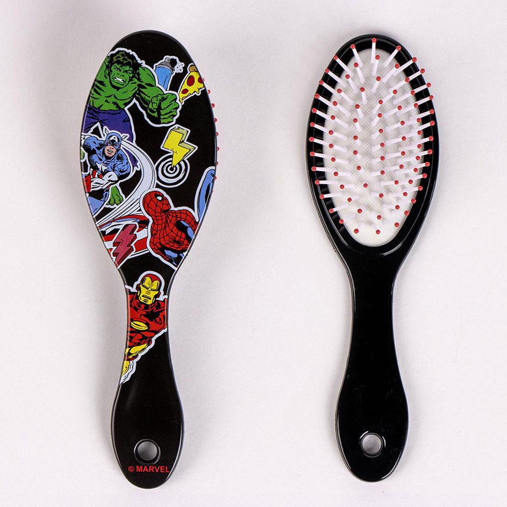 Transparent PVC Toiletry Bag with Hair-brush & Towel MARVEL AVENGERS