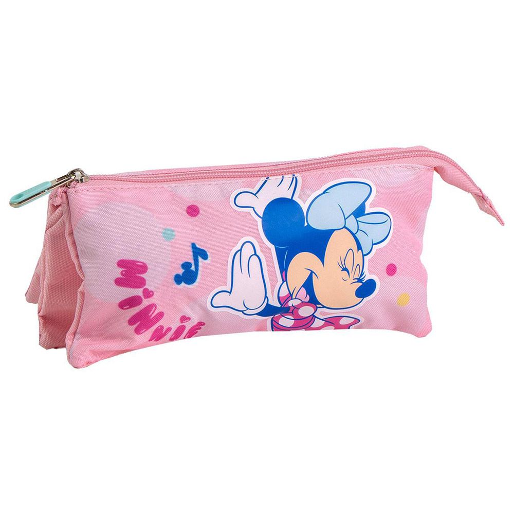 Κασετίνα Τριπλή 23εκ DISNEY Minnie Mouse