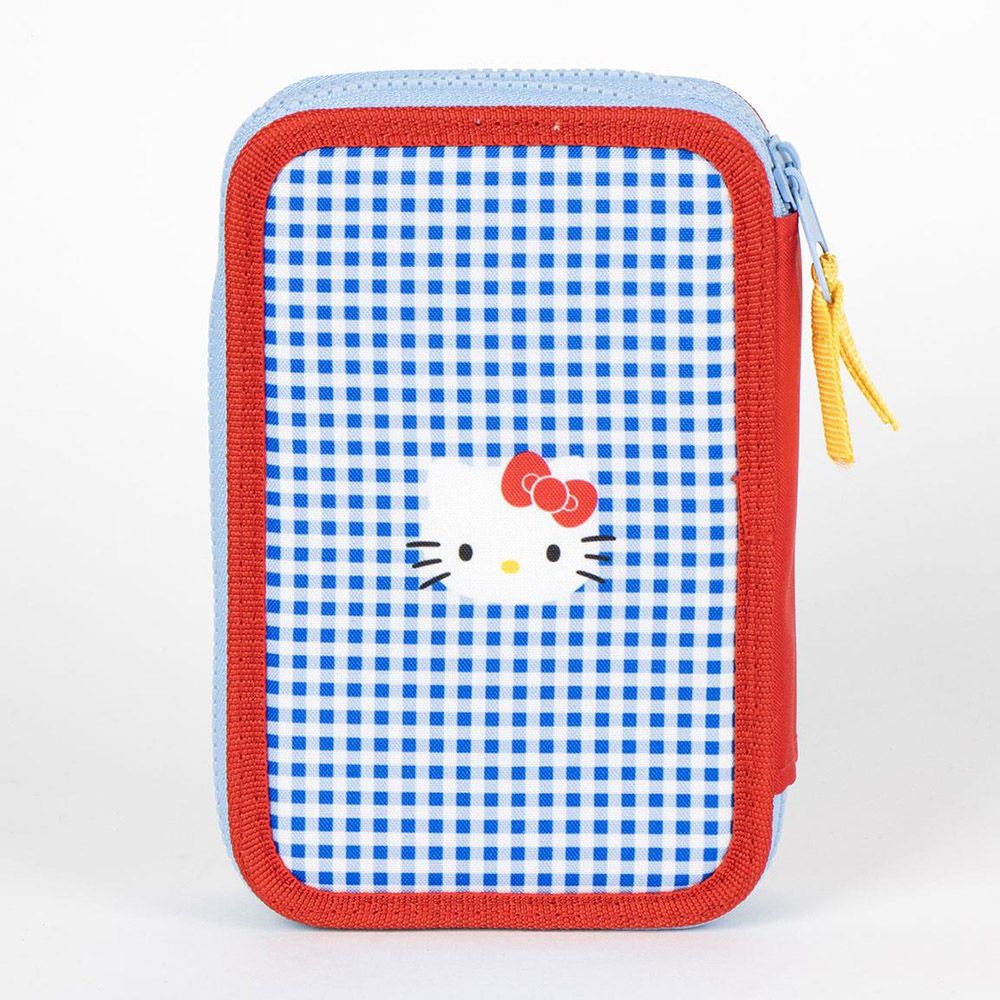 Double Pencil Case with Accessories HELLO KITTY