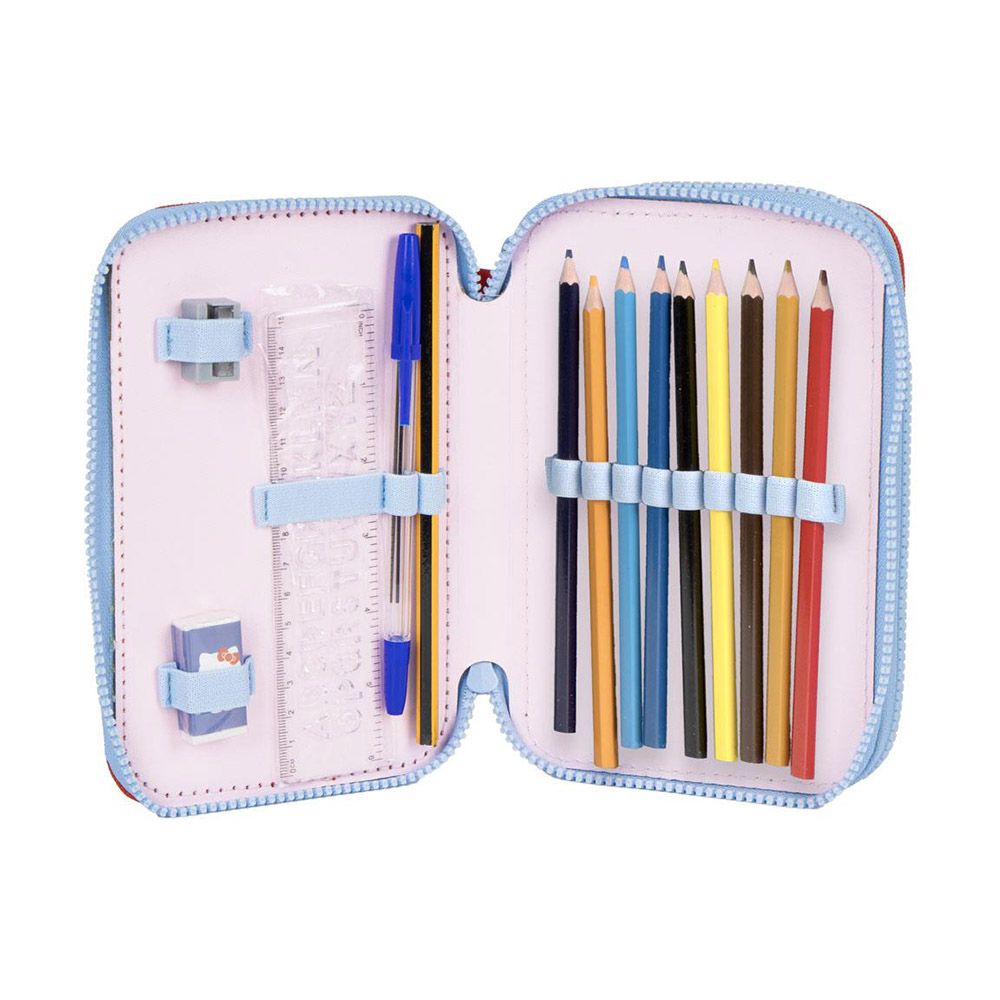 Double Pencil Case with Accessories HELLO KITTY