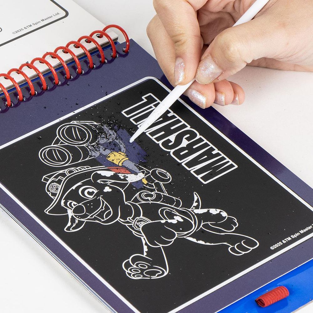 Scratch & Colouring Book 14Χ20 PAW PATROL
