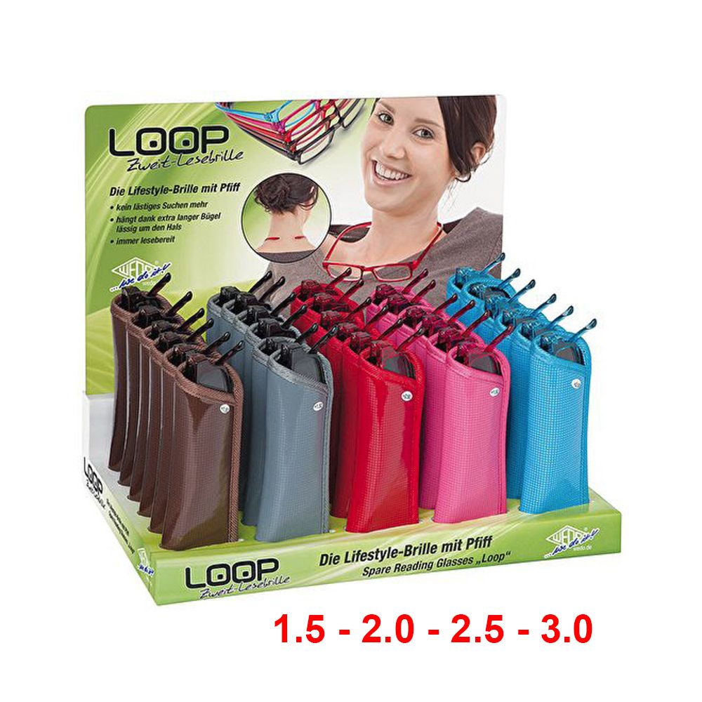 WEDO Γυαλιά για Διάβασμα LOOP σε Προθήκη 30τμχ