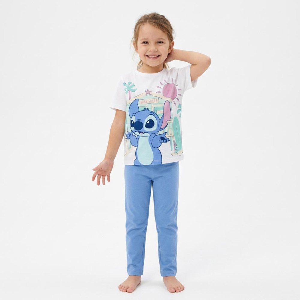 T-Shirt Disney Stitch 6-12 Ετών Συσκ. 12 Τεμ.