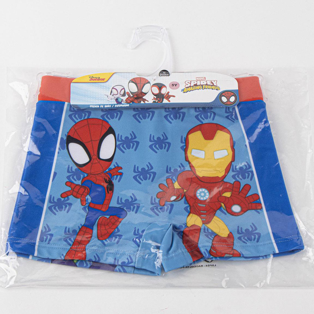 Παιδικό Μαγιό Μπόξερ SPIDEY MARVEL - Συσκ. 12 τεμ.