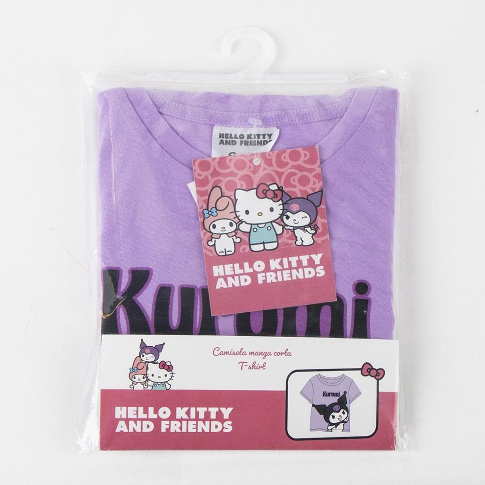 T-Shirt HELLO KITTY Kuromi 6-12 Ετών Συσκ. 12 Τεμ.