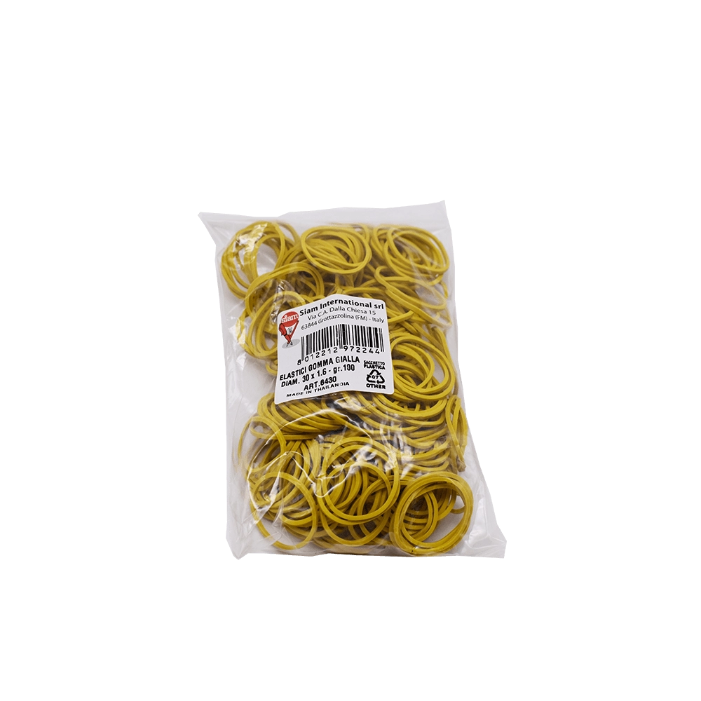 SIAM Rubber Bands Φ30mm, Bag 100gr