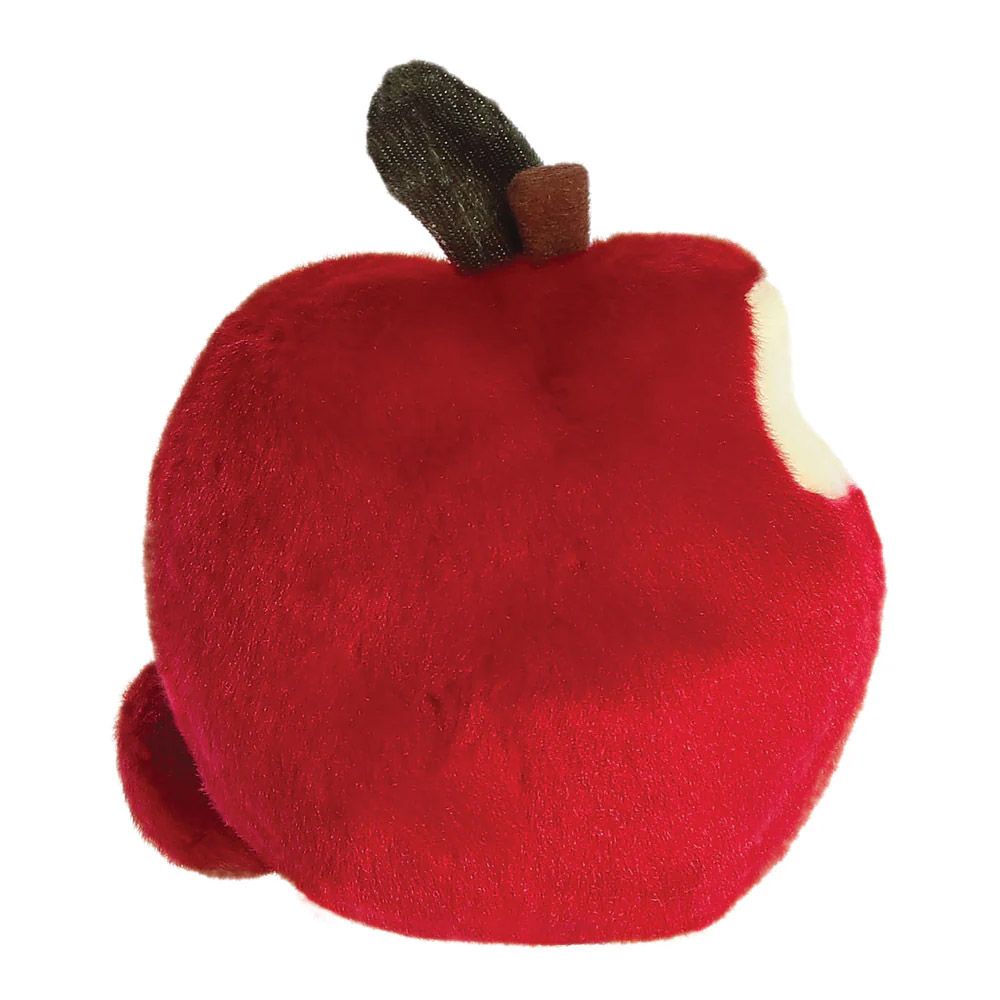 PALM PALS Crisp Red Apple - Δαγκωμένο Κόκκινο Μήλο Λούτρινο, 13εκ