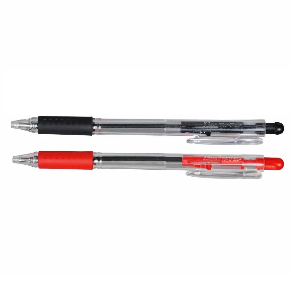 Ball pen LINC Tip Top Grip/κόκκινο, 50τμχ