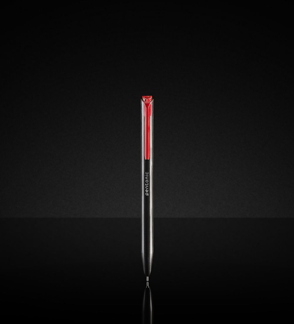 Ball pen LINC Pentonic Switch/κόκκινο, κουτί 10τμχ