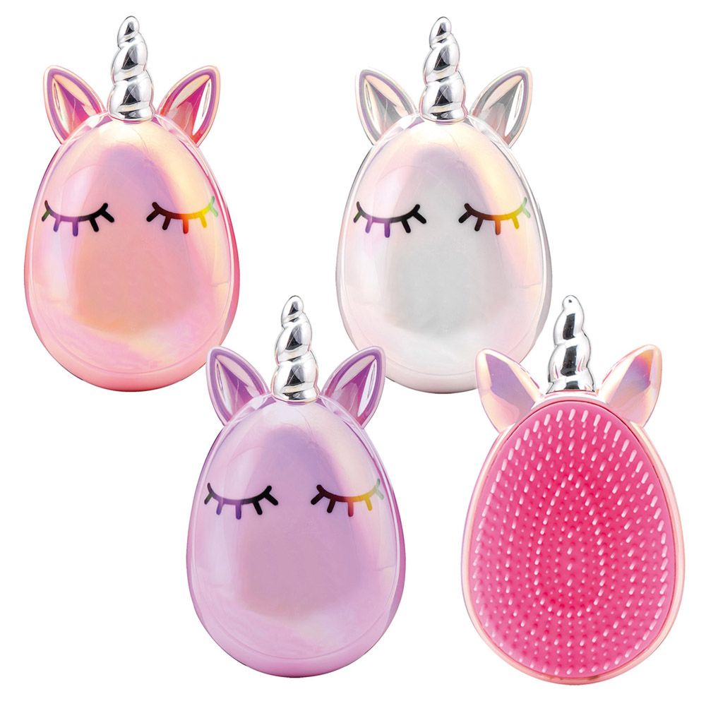 UNICORN SWEET DREAMS Egg Hair Brush, in 3 designs