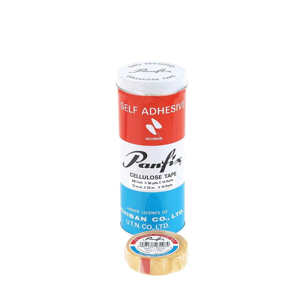 Transparent Office Adhesive Tape 15mmΧ33m PANFIX (10pcs pack)