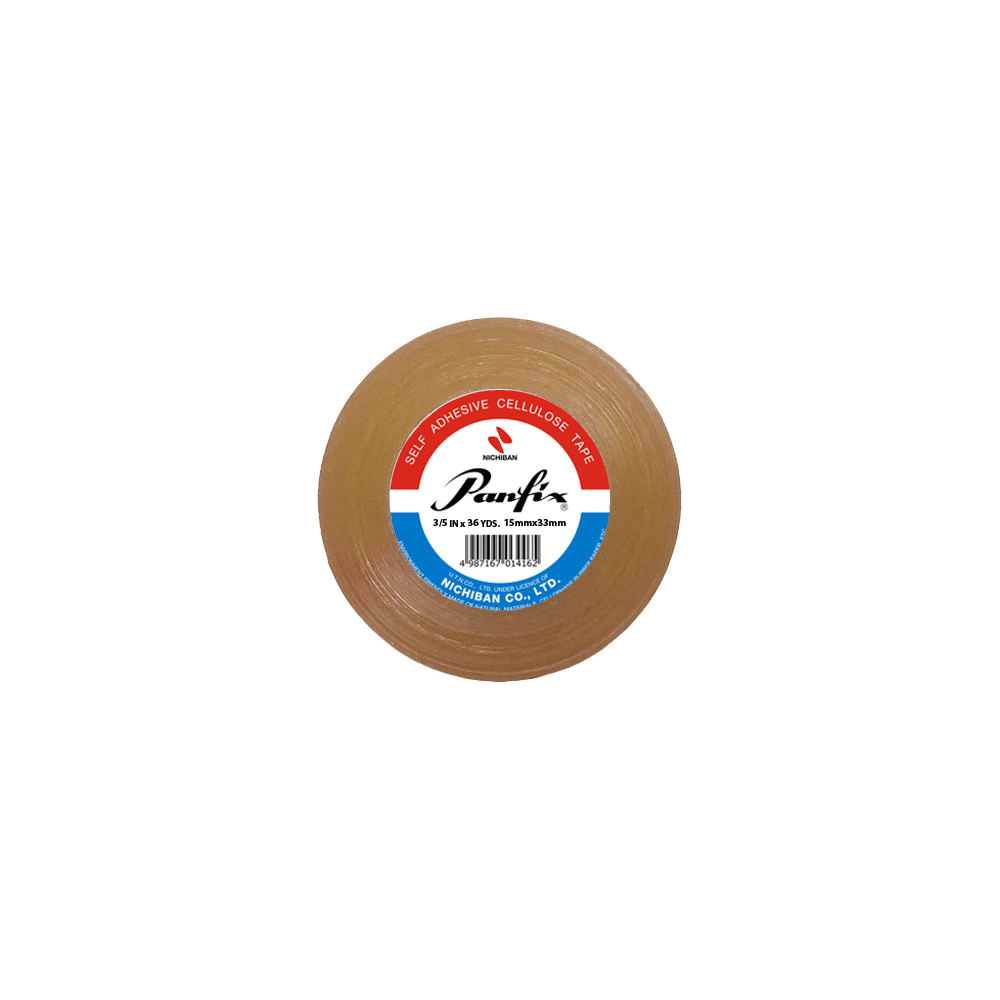 Transparent Office Adhesive Tape 15mmΧ33m PANFIX (10pcs pack)