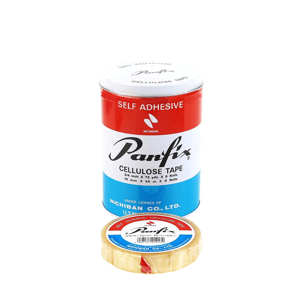 Transparent Office Adhesive Tape 19mmΧ66m PANFIX (8pcs pack)