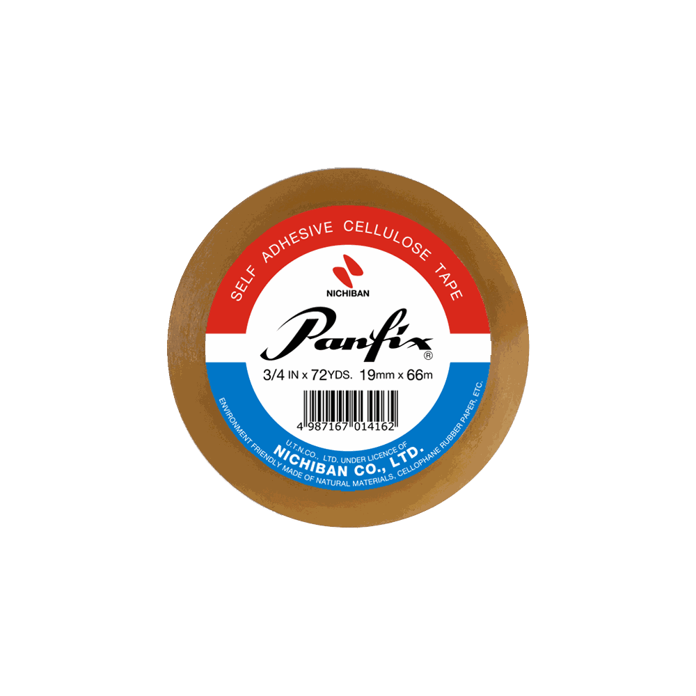 Transparent Office Adhesive Tape 19mmΧ66m PANFIX (8pcs pack)