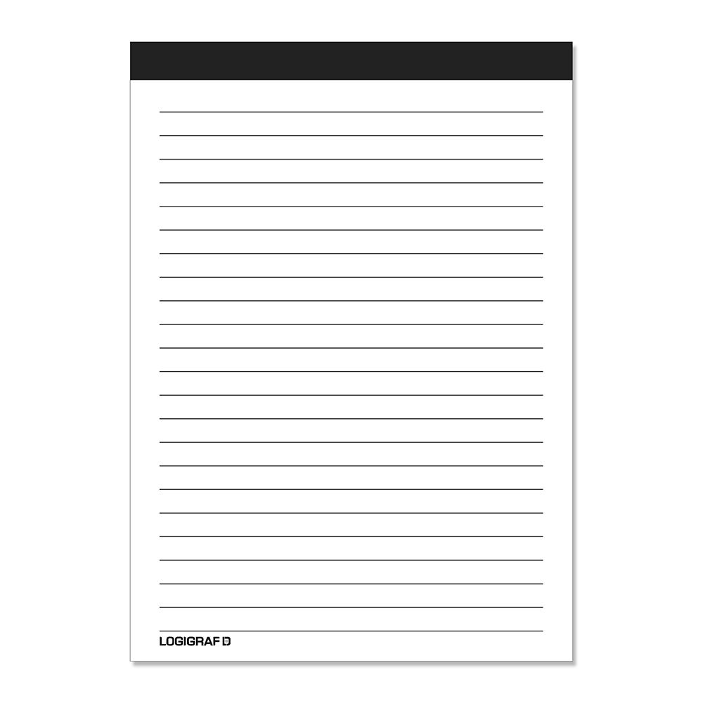 Lined Carbonless Copy Notepad Α4/21Χ29 50Χ2