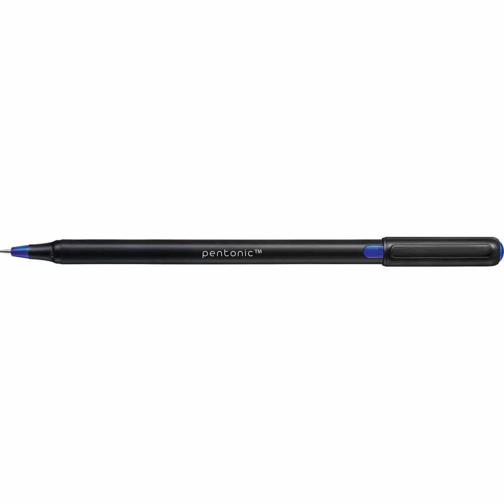 Ball pen LINC Pentonic/μπλε-μαύρο-κόκκινο, περιστρεφόμενη θήκη 50τμχ