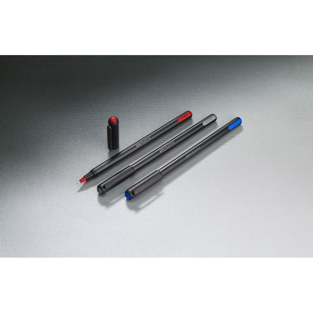 Ball pen LINC Pentonic/black, 0.70mm, 12pcs