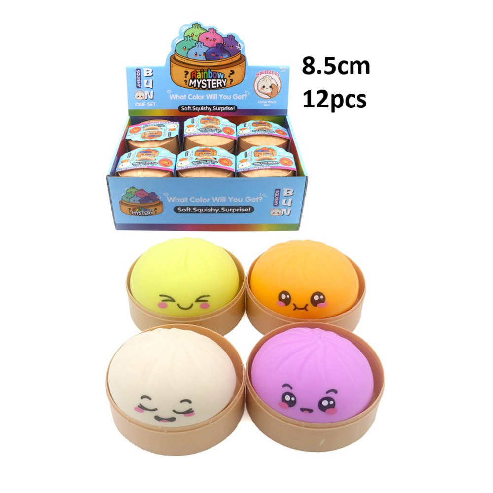 Squishy Dumpling 8.5cm -Συσκευασία 12 τεμάχια