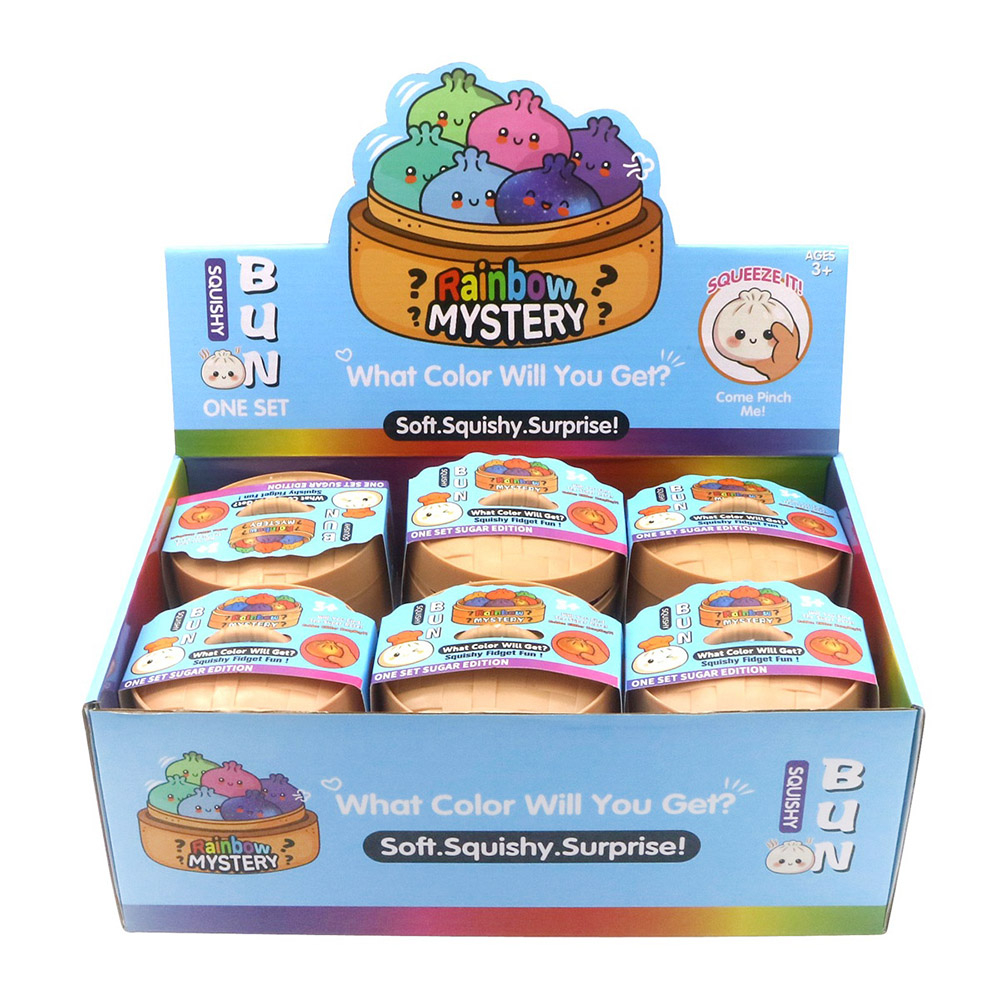 Squishy Dumpling 8.5cm -Συσκευασία 12 τεμάχια