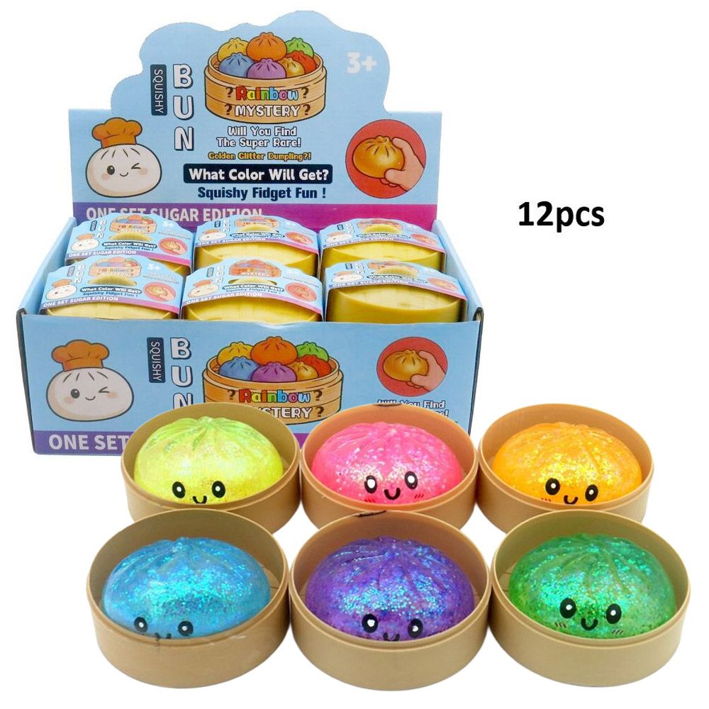 Squishy Dumpling 8.5cm -Συσκ. 12 τεμάχια