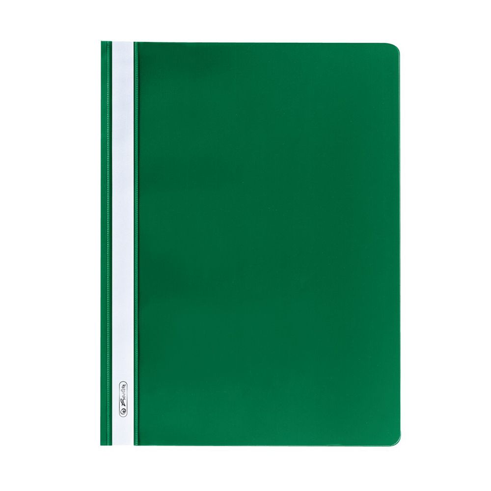 HERLITZ Ντοσιέ με Έλασμα Α4 PP Πράσινο - Συσκευασία 10τμχ