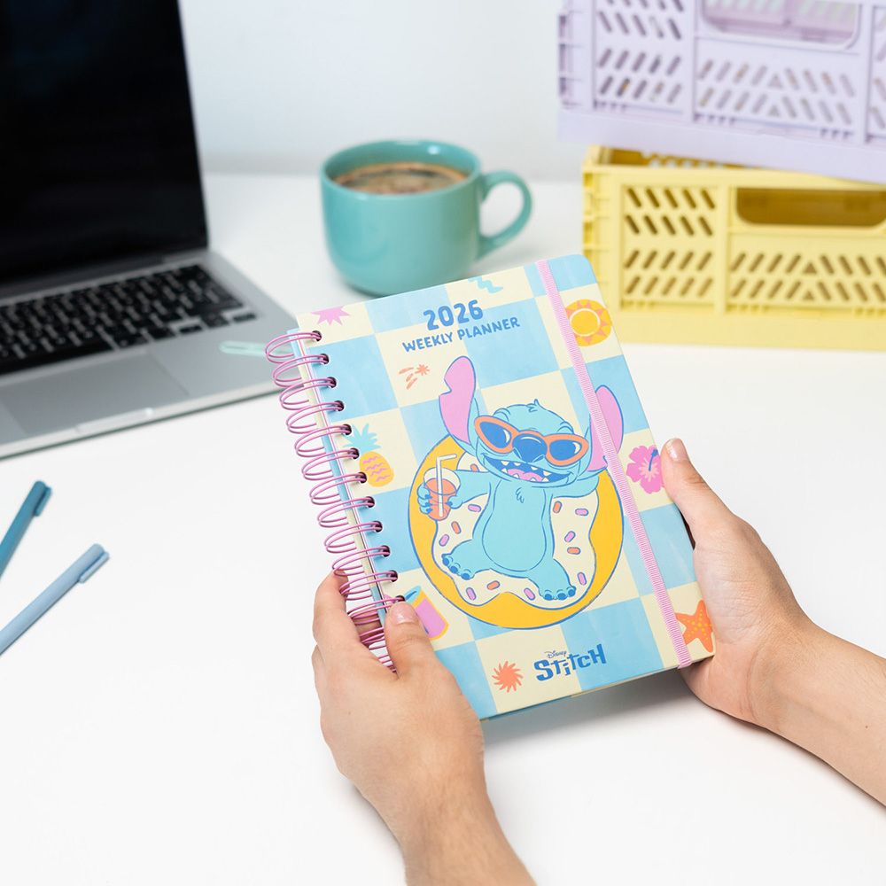 Weekly Diary 2026 A5/14.8Χ21cm DISNEY Lilo & Stitch