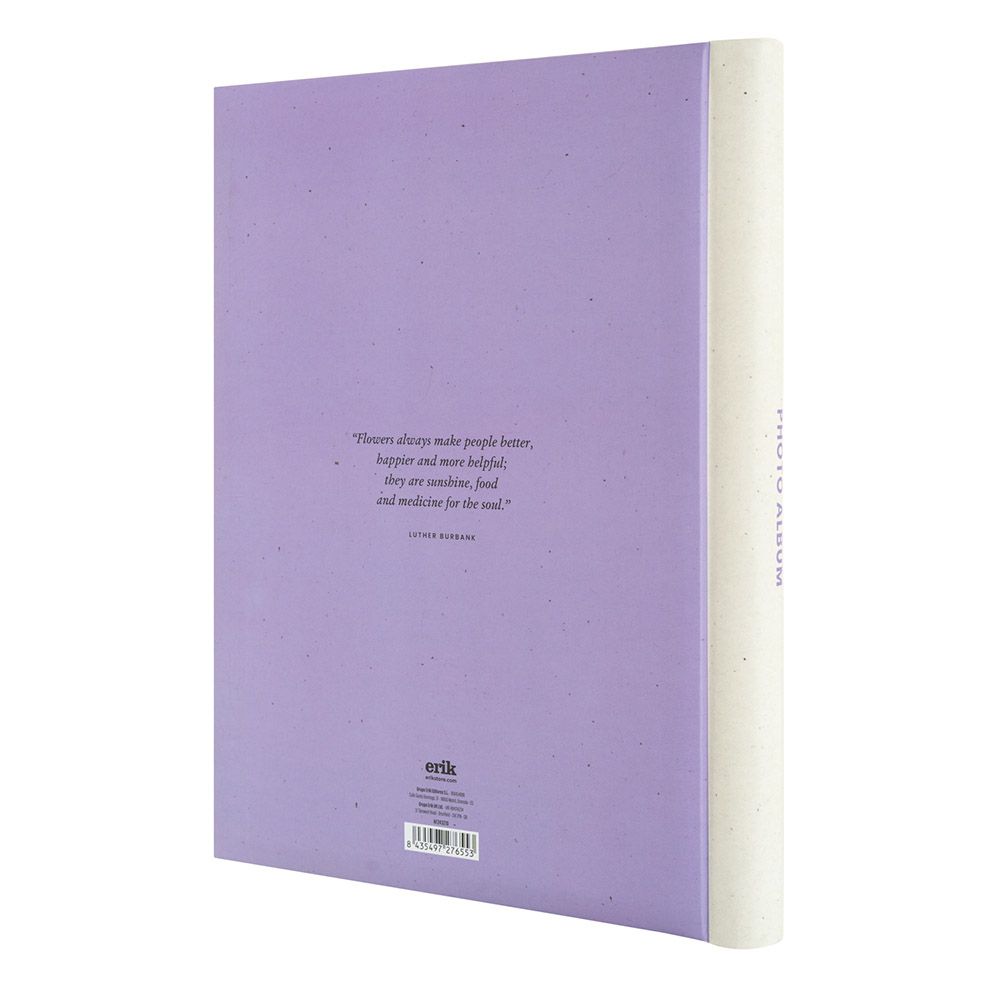 Photo Album 24X32cm with 30 Self-adhesive Sheets WILD FLOWERS