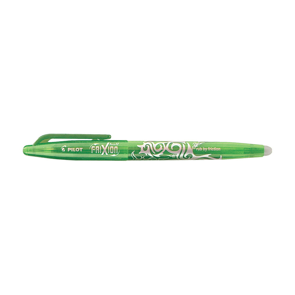 Ball pen 0.7mm Medium PILOT FRIXION Light Green, Pack of 12pcs
