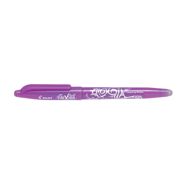 Ball pen 0.7mm Medium PILOT FRIXION Violet, Pack of 12pcs