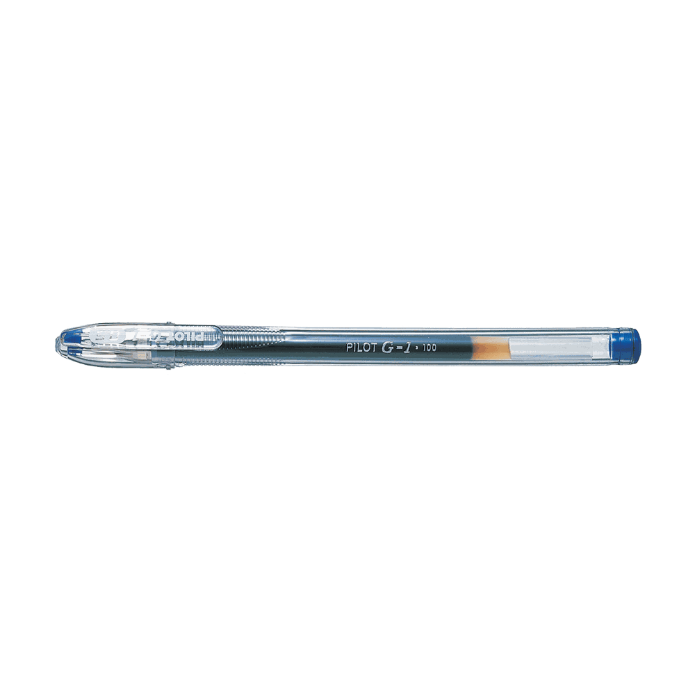 Gel pen Fine 0.5mm PILOT G-1 Blue, Pack of 12pcs