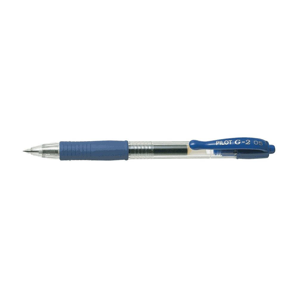 Ball pen 0.5mm Fine PILOT G-2+ (PLUS) Blue BEGREEN, Pack of 12pcs