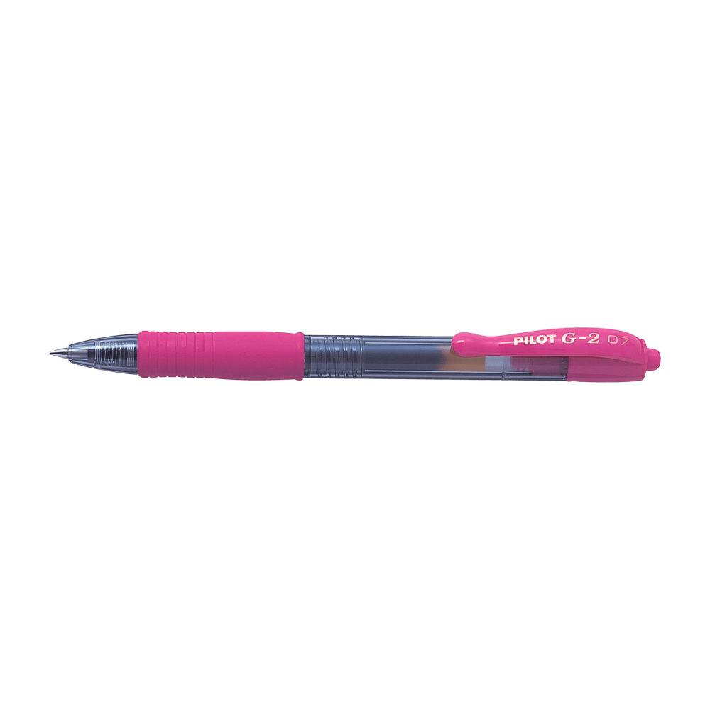 Ball pen 0.7mm PILOT G-2 Pink, Pack of 12pcs