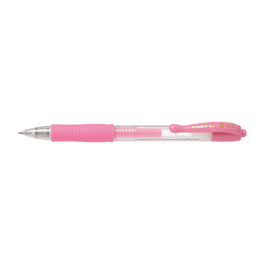 Στυλό Gel 0.7mm PILOT G-2 Παστέλ Ροζ, σε Κουτί 12τμχ