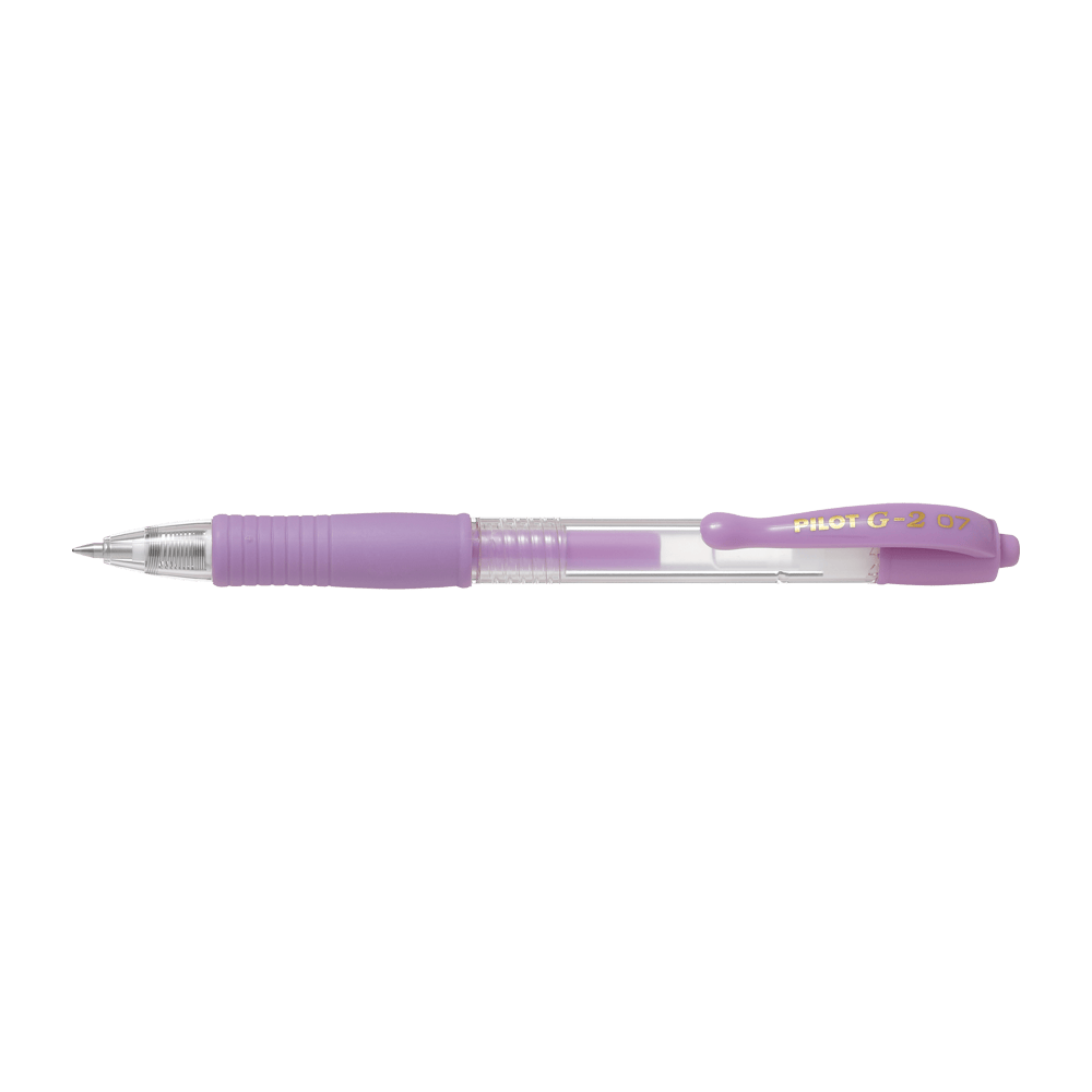 Gel pen 0.7mm PILOT G-2 Pastel Purple, Pack of 12pcs