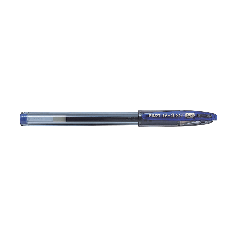 Ball pen 0.7mm PILOT G-3 Medium Blue, Pack of 12pcs