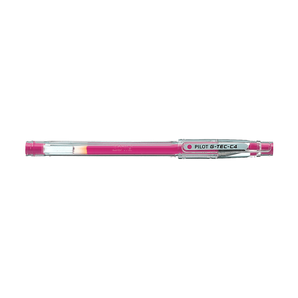 Gel pen 0.4mm PILOT G-TEC-C4 Extra Fine Pink, Pack of 12pcs