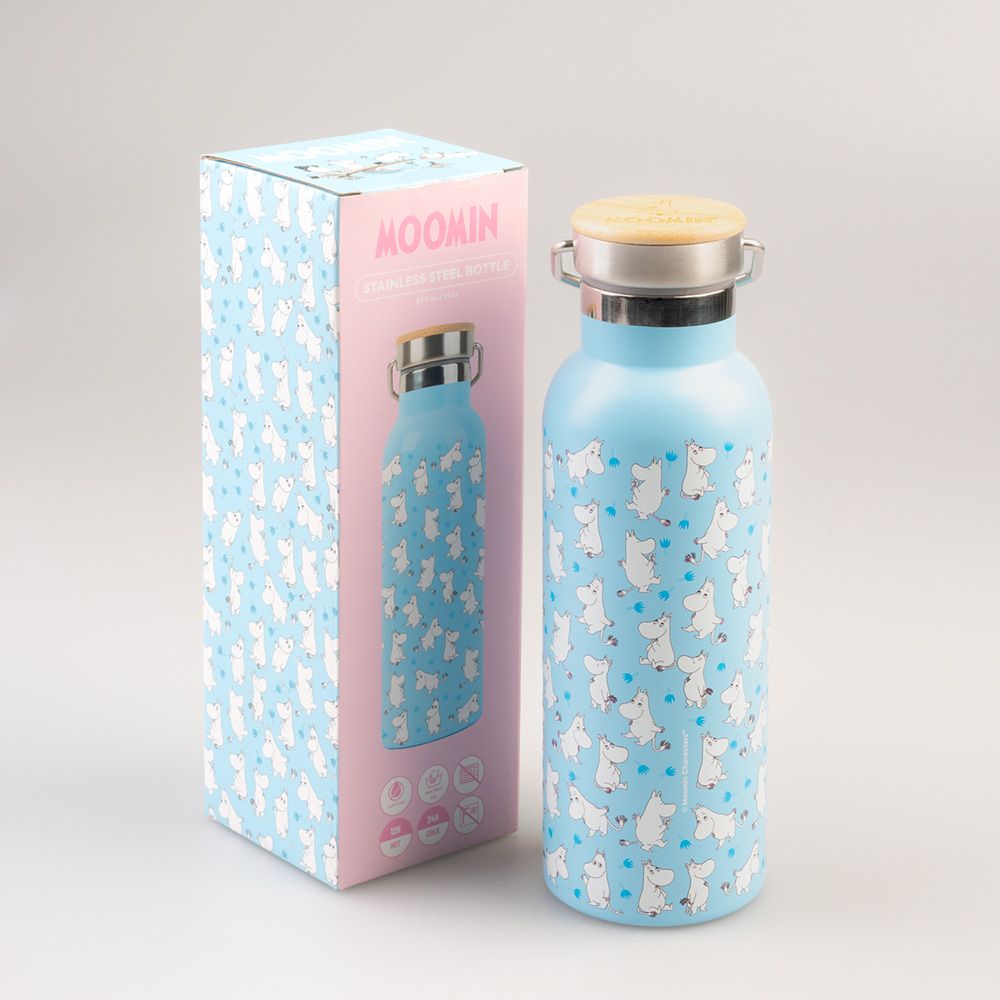 Metallic Bottle Thermos with Handle 500ml MOOMIN