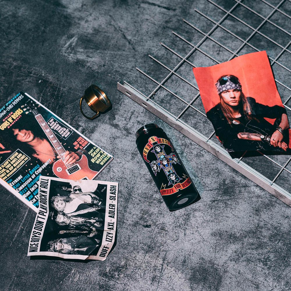 Metallic Bottle Hot&Cold 550ml GUNS N' ROSES