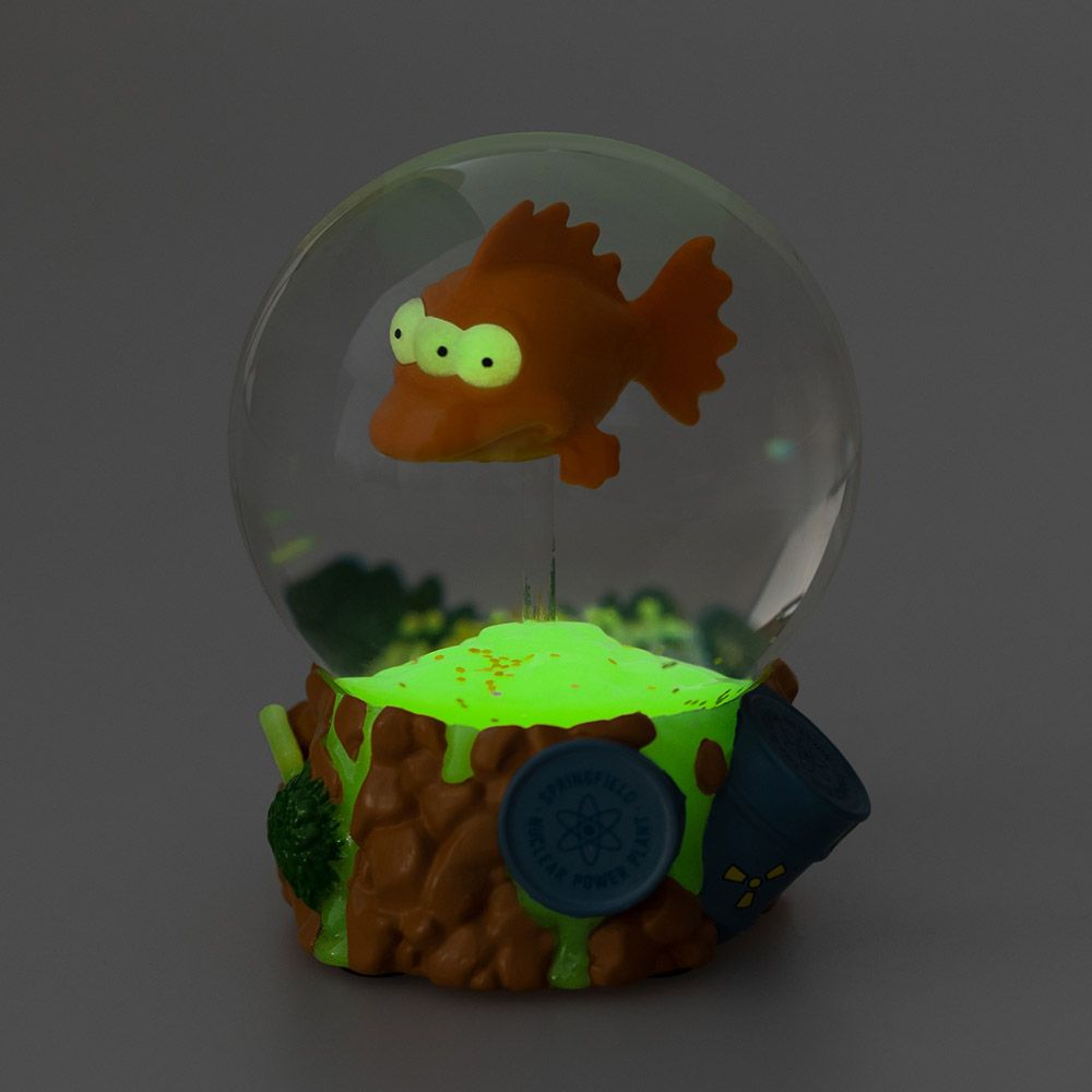 Snow Globe THE SIMPSONS Blinky the Three Eyed Fish