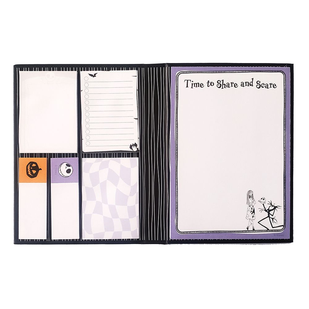 Notepad Α6 with 5 Types of Sticky Notes DISNEY The Nightmare Before Christmas