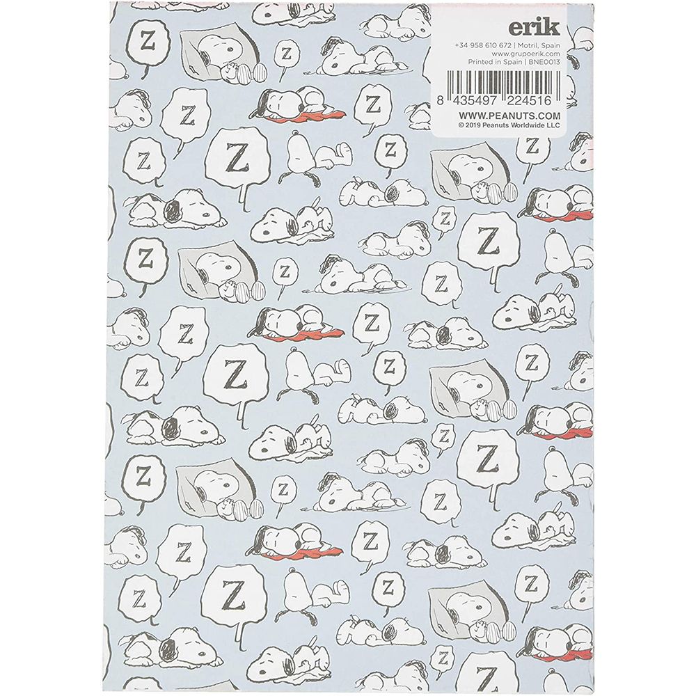 Daily To do list Α5 54 Sheets SNOOPY
