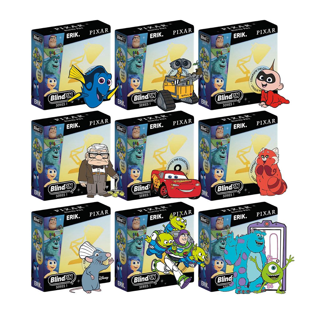 Σταντ με 24 Συλλεκτικές Κονκάρδες (Mystery Box) DISNEY PIXAR