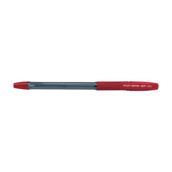Ball pen 1.0mm Medium PILOT BPS-GP Red, Pack of 12pcs