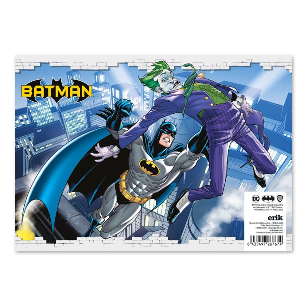 Weekly Planner Notepad A4/21Χ29cm DC COMICS Batman