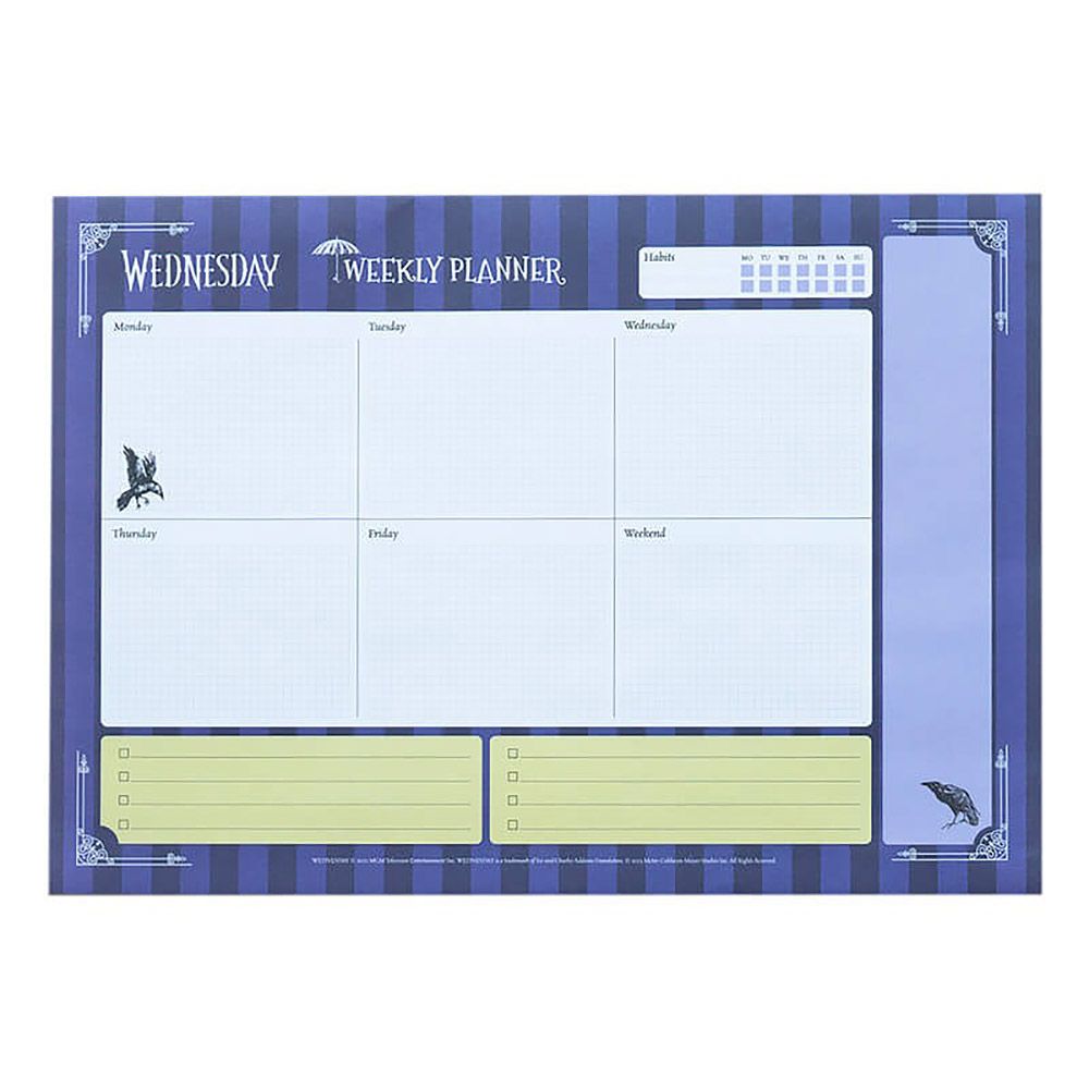 Weekly Planner Notepad A4/21Χ29cm WEDNESDAY