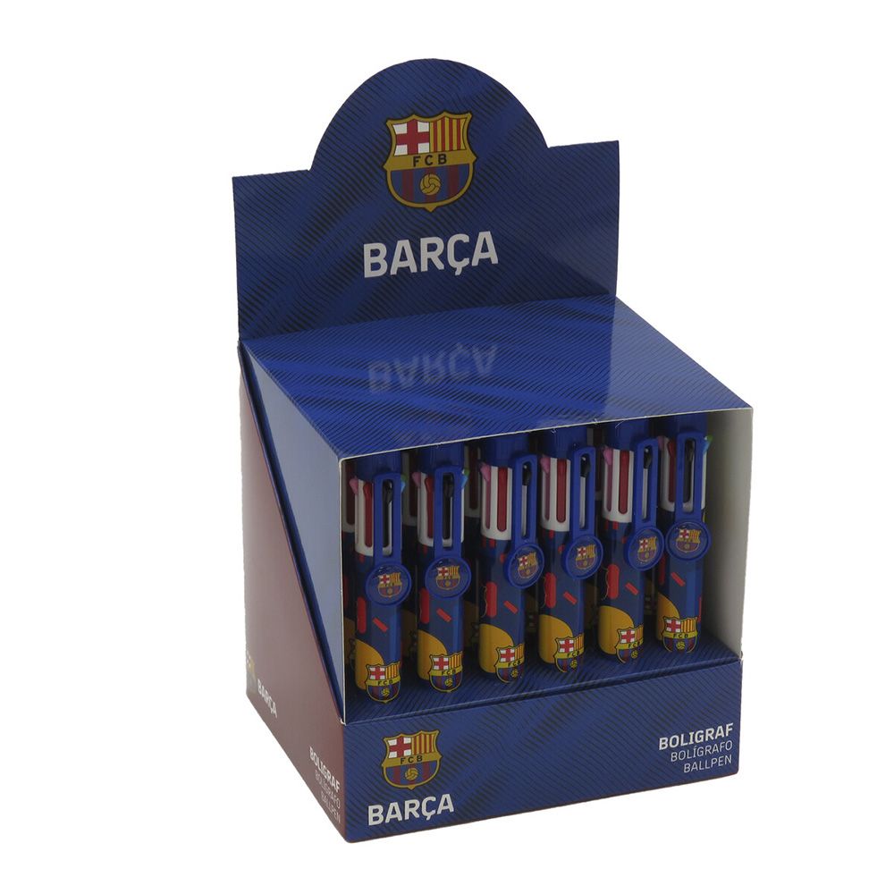 8-color Ballpen w/cord FC BARCELONA