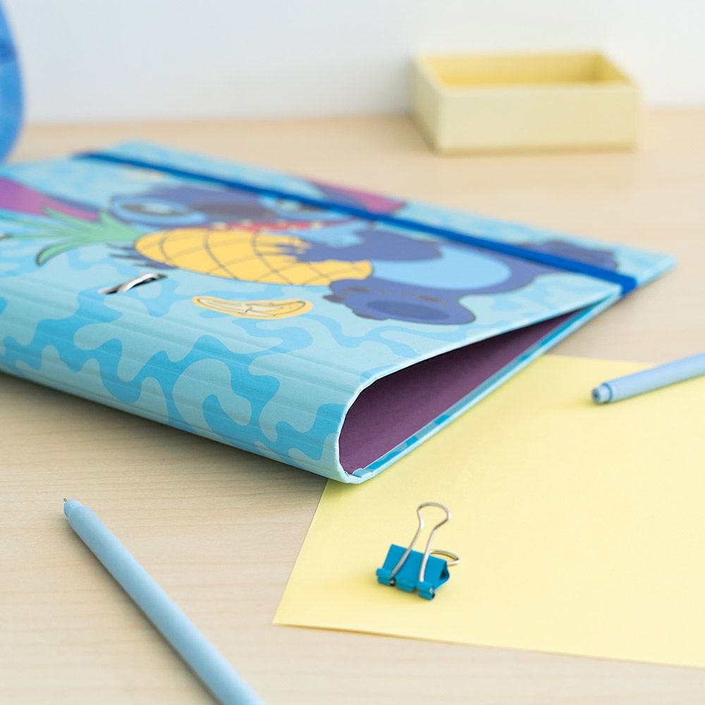 Premium 2 ring File Folder DISNEY Lilo & Stitch Tropical