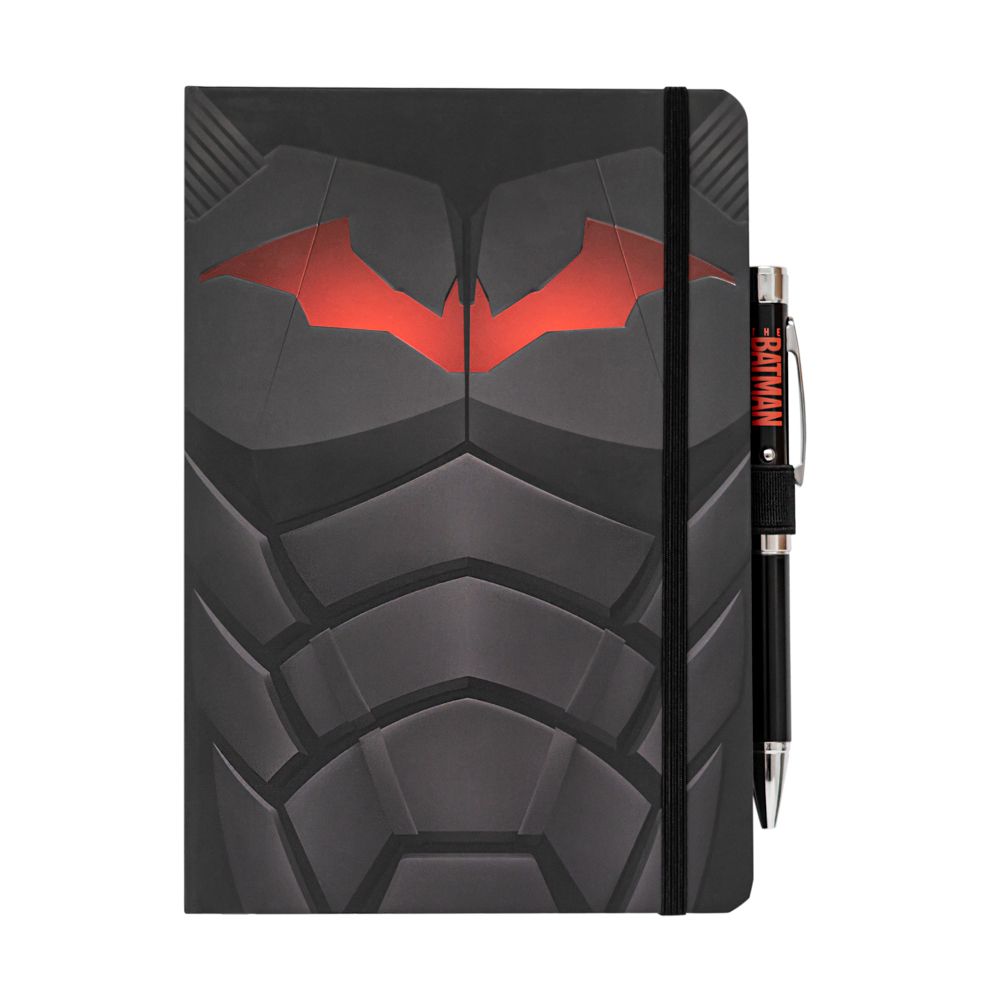 Premium Τετράδιο και Στυλό με Φωτάκι Α5 DC COMICS Batman Armor